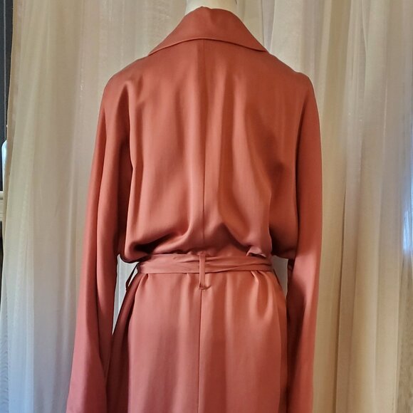 REISS Salmon Pink Coat, 8 - Picture 3 of 4